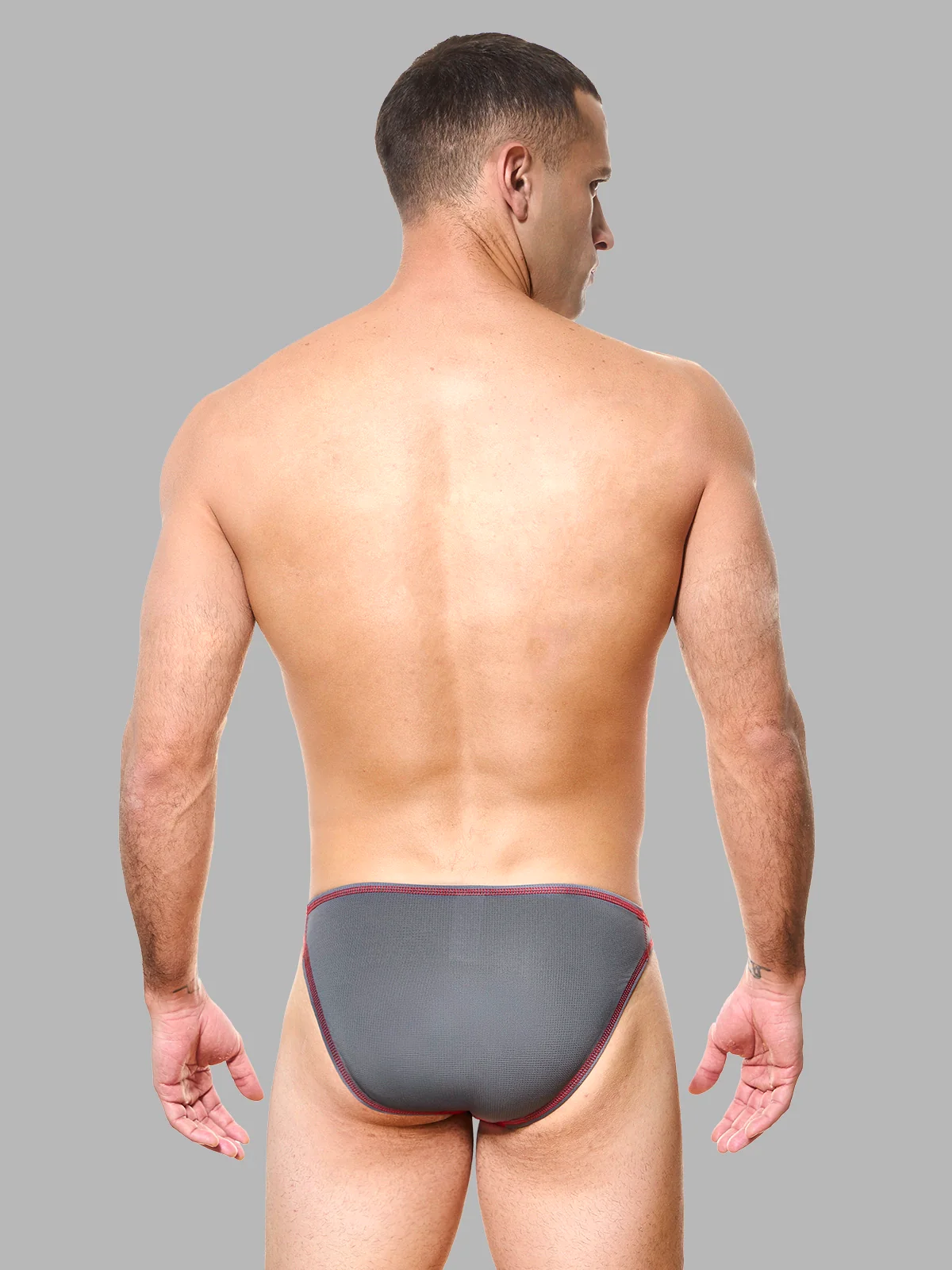 Set de 3 Trusas Maverick Gris - Image 4